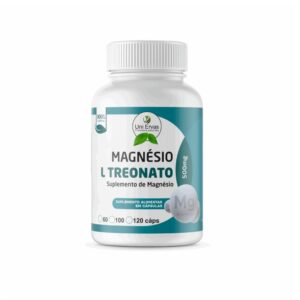 Magnésio L Treonato 500 mg 60 caps