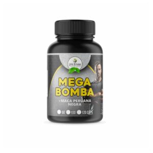 Mega Bomba Maca Peruana Negra 500 mg 60 caps