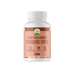 Ácido Hialurônico Colâgeno Tipo II 500 mg 60 caps